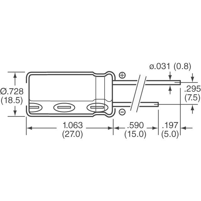MAL214651122E3 Vishay Beyschlag/Draloric/BC Components  Condensadores electrolíticos de aluminio